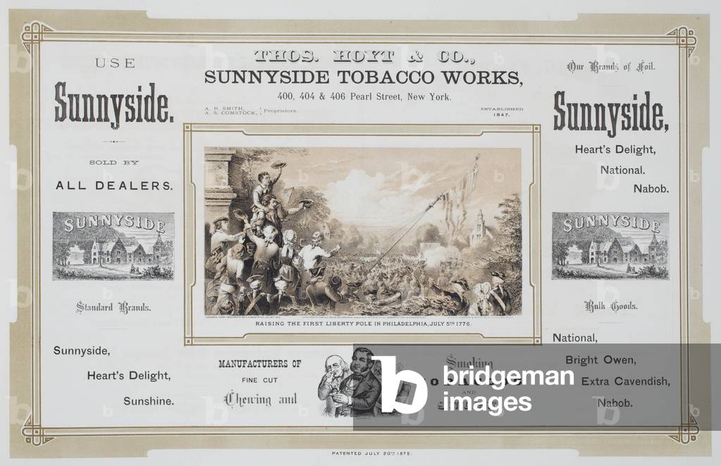 Centennial album, c.1875 (litho)