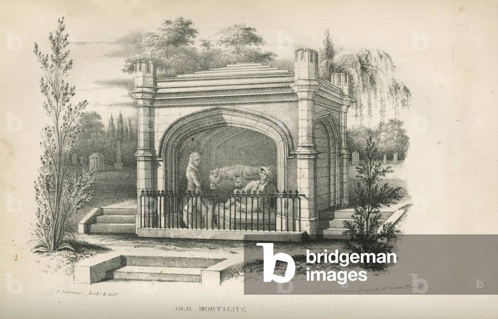 Old Mortality, 1844 (litho)