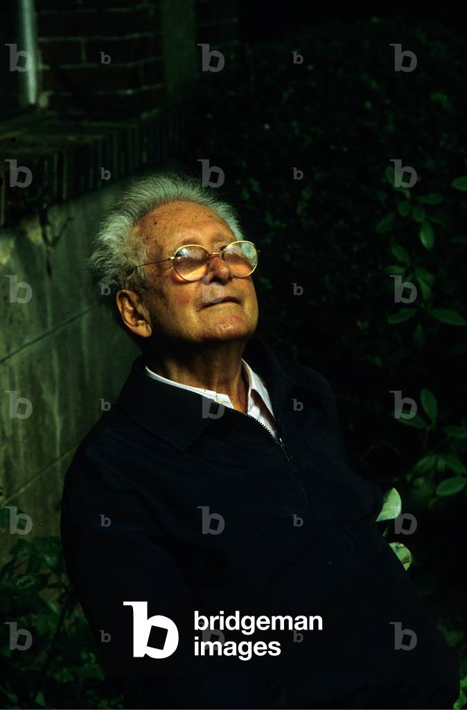 Jean Helion (1904-1987) french painter here in may 1985