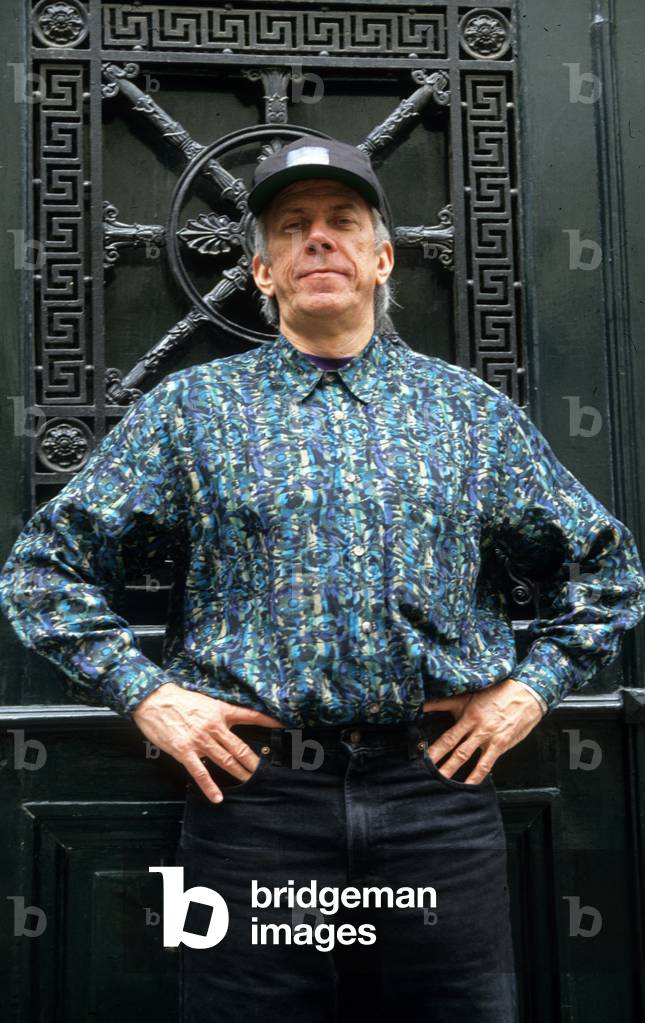 Ed Paschke here during exhibition in Paris in 1989 (photo)