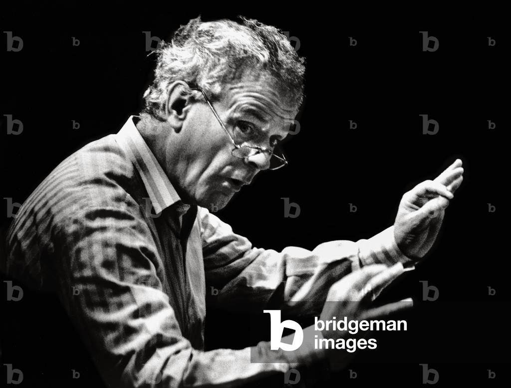 Peter Maxwell Davies conducting