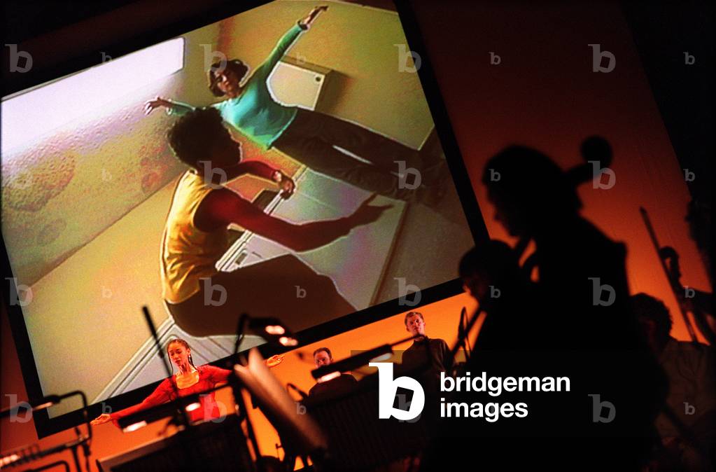 John Adams conducting his