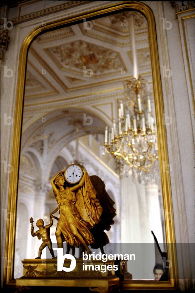 the Hermitage 5 St Petersburg Gilded Clock & Mirror (photo)