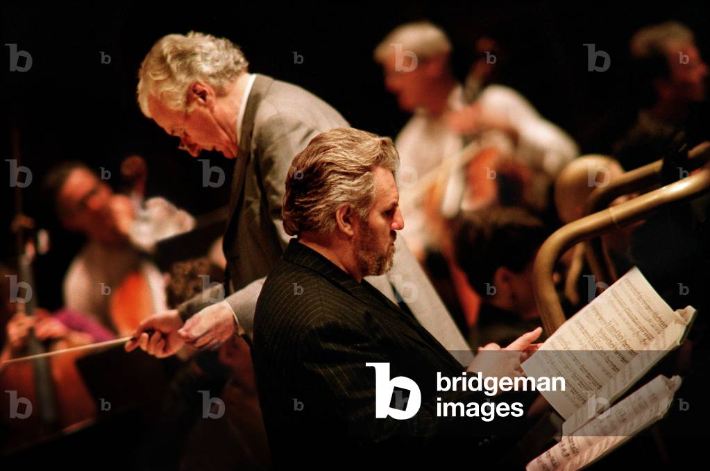 Sir Colin Davis conducting