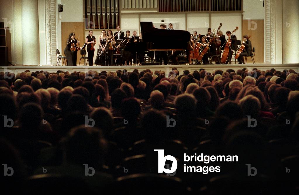 Concert Orchestra Taking A Bow (photo)