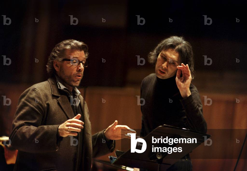 Vladimir Jurowski and Thomas Hampson with the LSO
