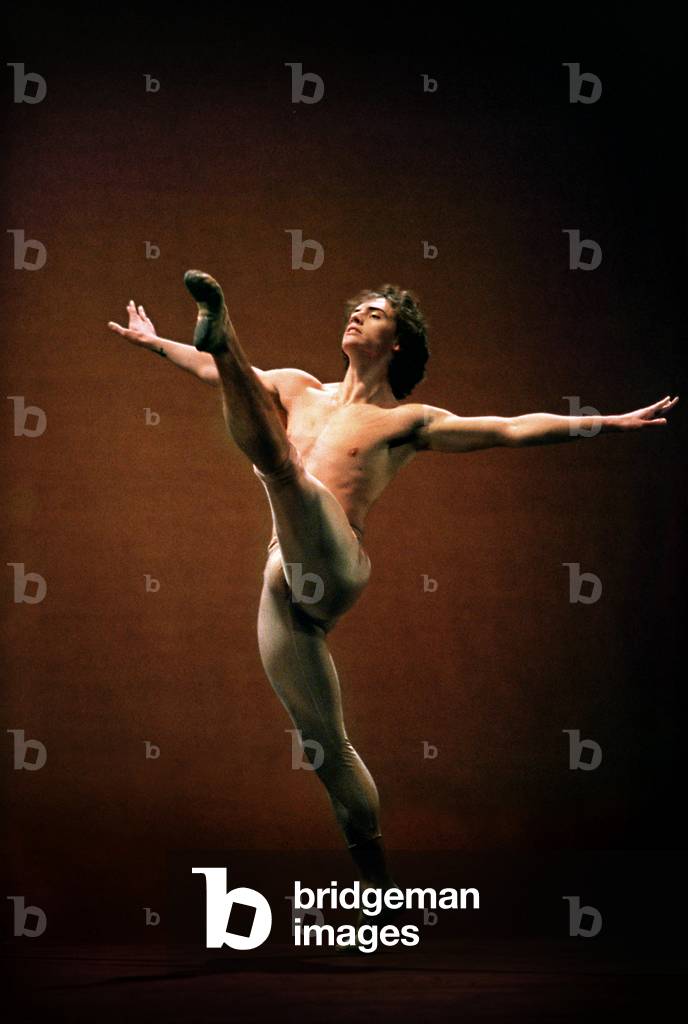 Sergei Polunin rehearsing Narcisse