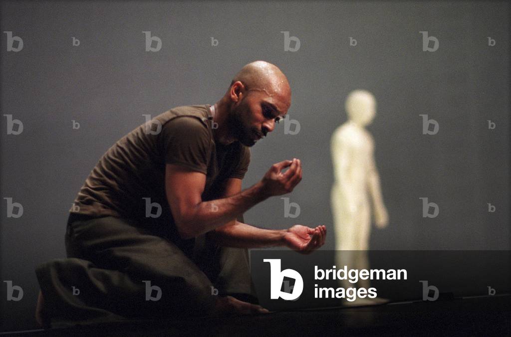 Akram Khan with figure