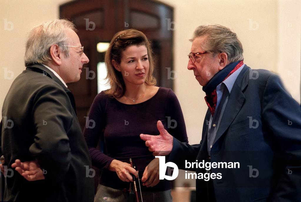 Henri Dutilleux with Andre