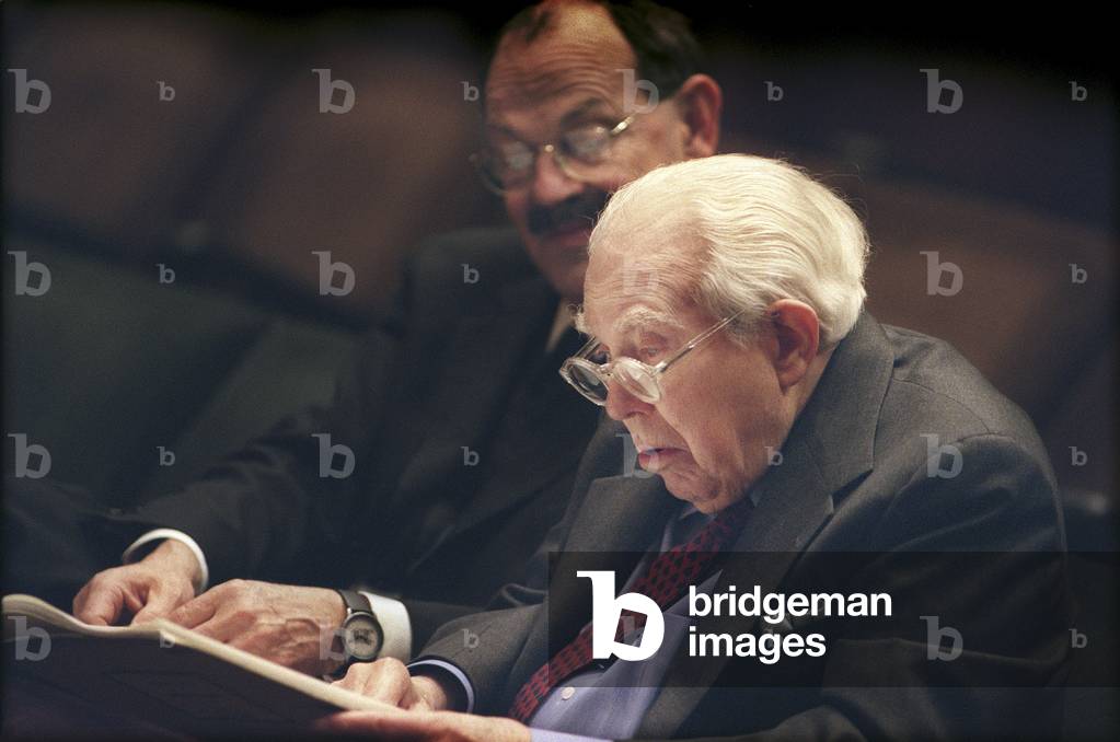 Elliott Carter - portrait