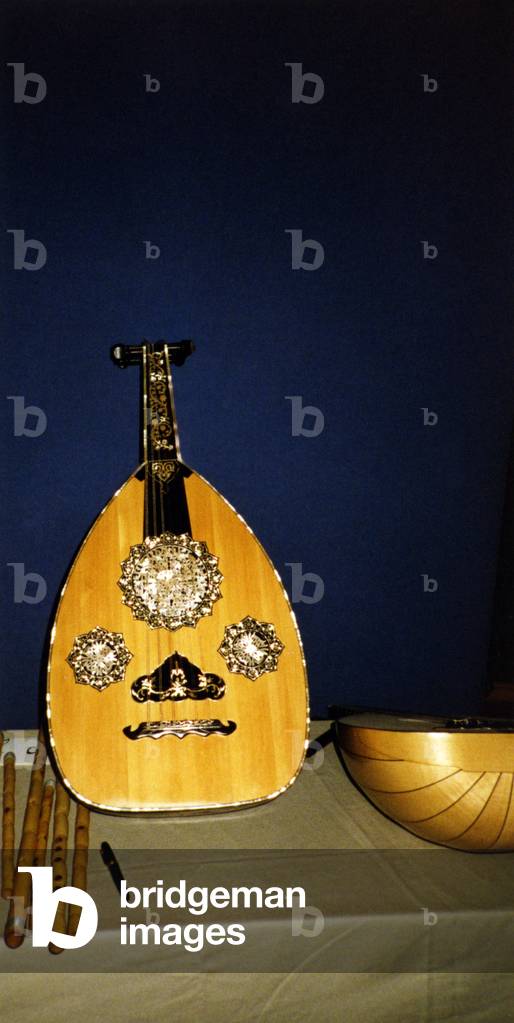 INSTRUMENTS - STRINGS - OUD/UD (Arabia/Egypt) Precursor of Lute, still played in Arabia, Egypt, Morocco