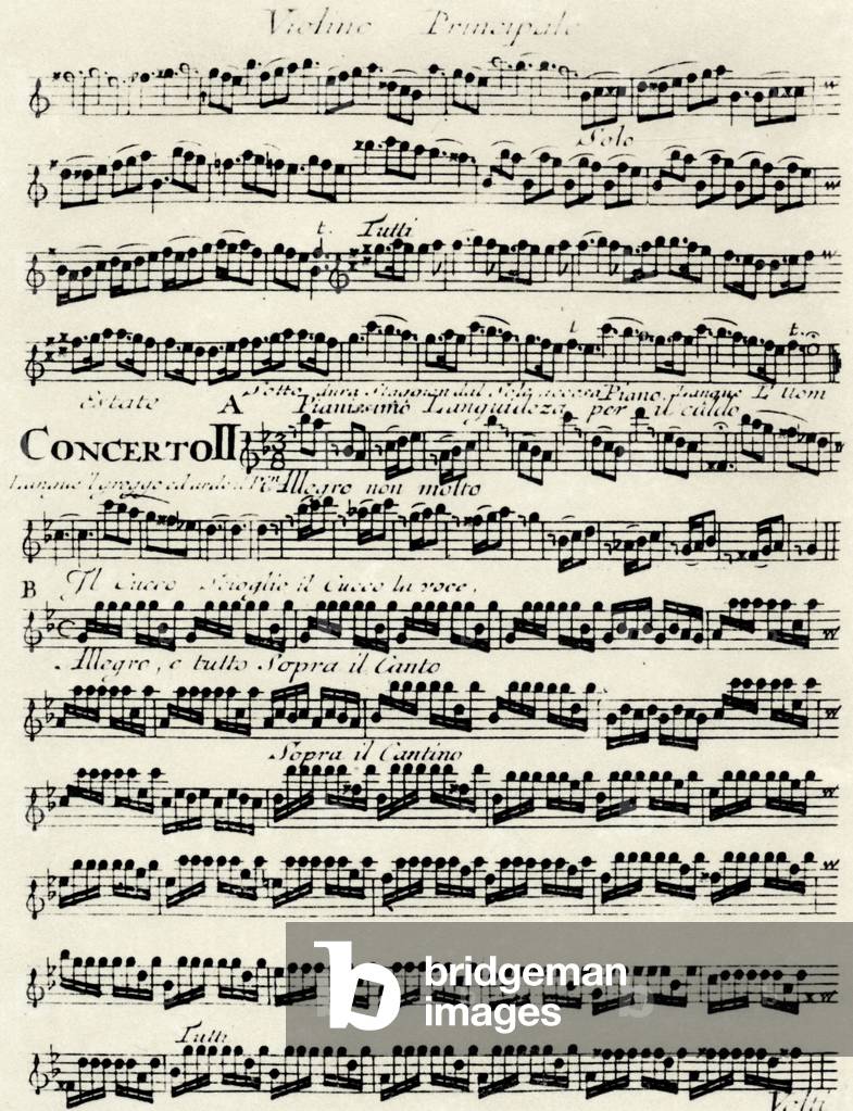 Antonio Vivaldi - Themes from the Four Seasons - summer