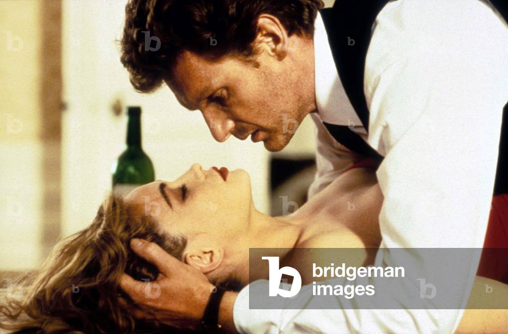 Emmanuelle Beart, Gabriel Barylli, in A French Woman, 1995 (film still)