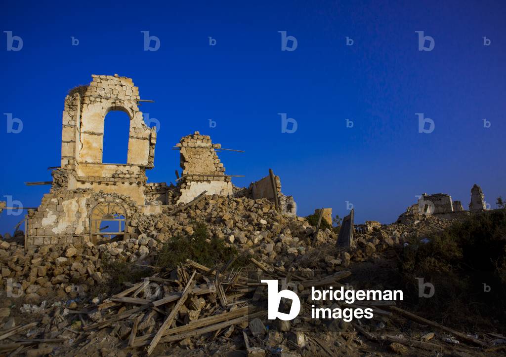 Ruined Ottoman Coral Buildings, Suakin, Port Sudan, Sudan (photo)