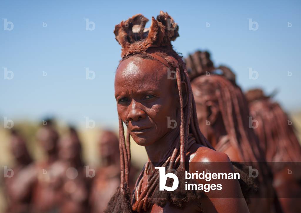 Muhimba Woman, Village of Elola, Angola, Africa (photo)