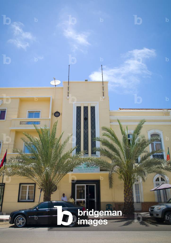 Hotel in Namibe Town, Angola, Africa (photo)