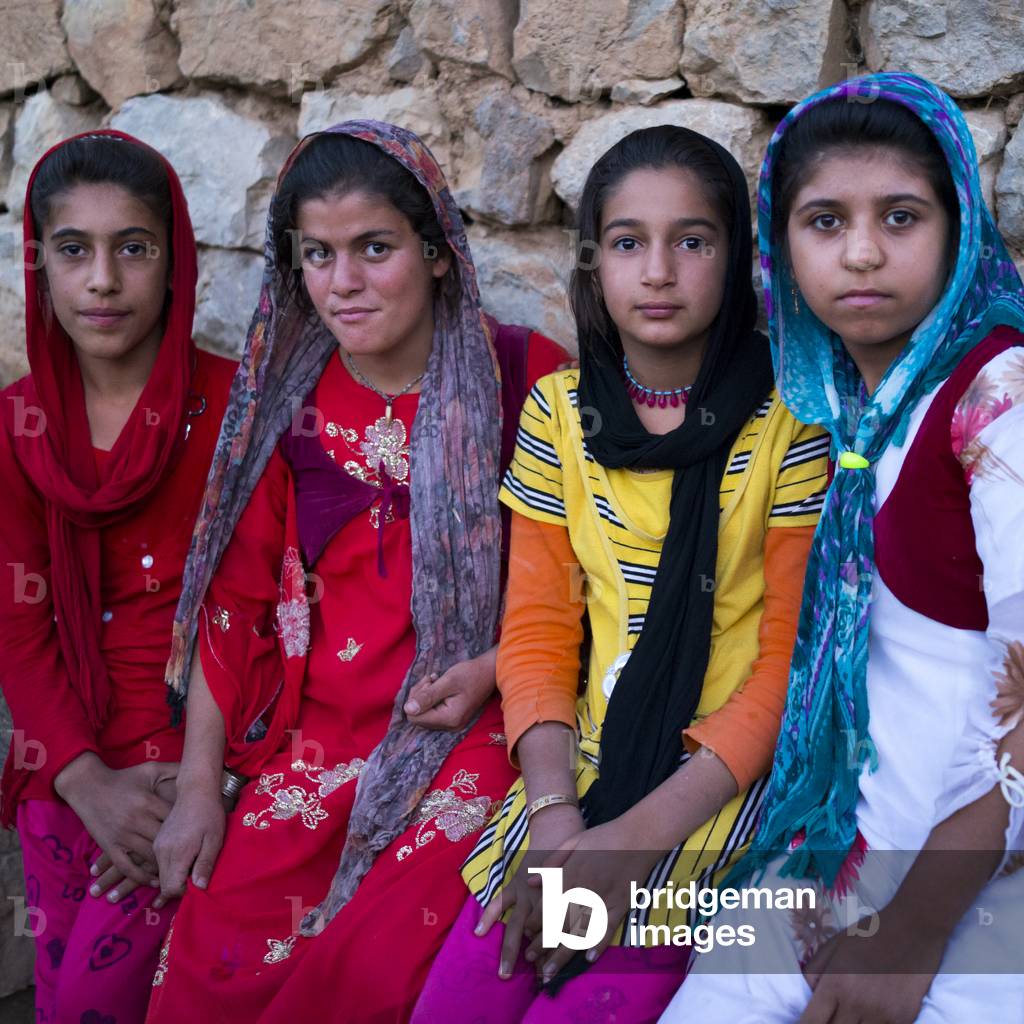 Teenagers From the Old Kurdish Village of Palangan, Iran (photo)