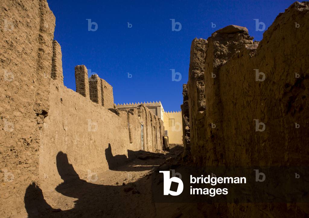 Abandonned Mud Brick House Al-Khandaq, Al-Khandaq, River Nile, Sudan (photo)