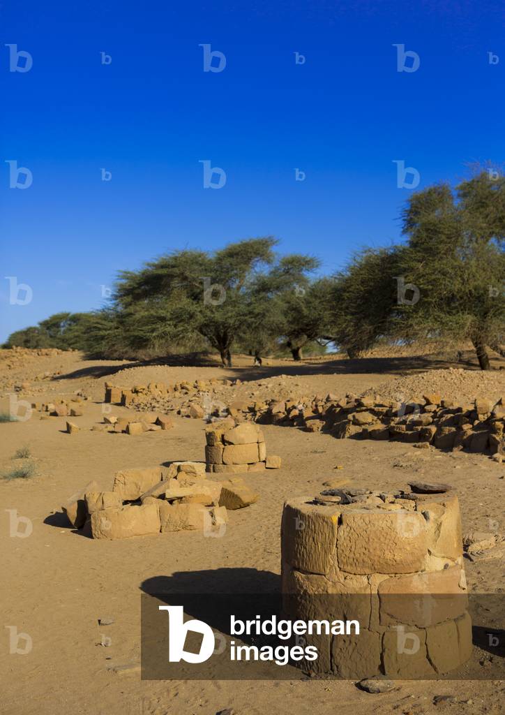Amun Temple in The Royal City of Meroe, Meroe, Kush, Sudan (photo)