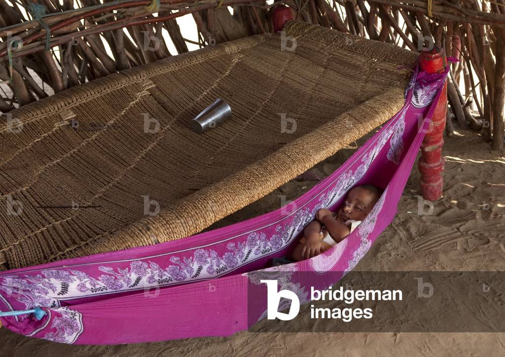 Yemeni Baby in Abo Agros Village, Tihama Coast, Saudi Arabia (photo)