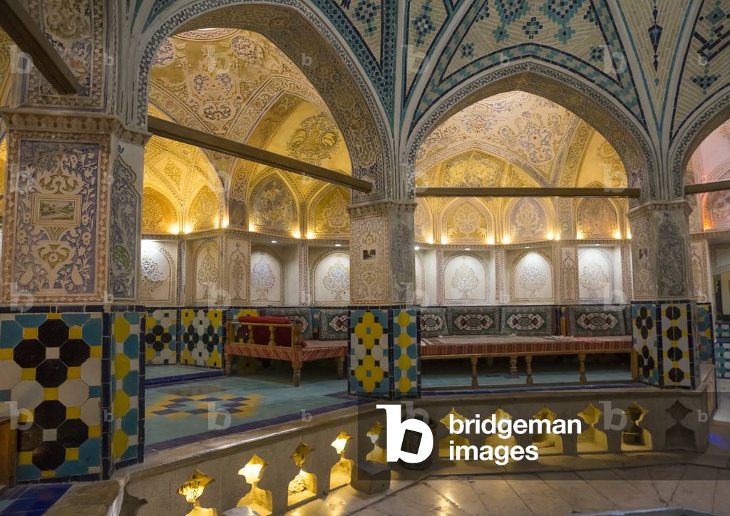 Sultan amir ahmad bathhouse, Isfahan province, Kashan, Iran (photo)