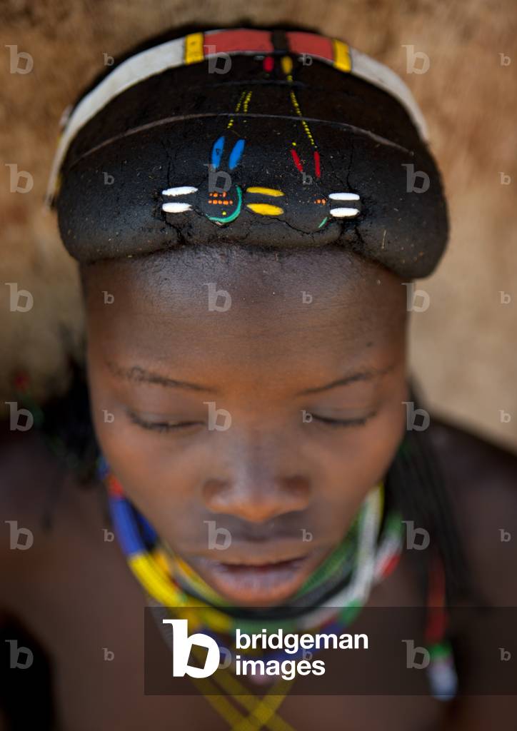 Mucawana Girl called Fernanda, Village of Soba, Angola, Africa (photo)