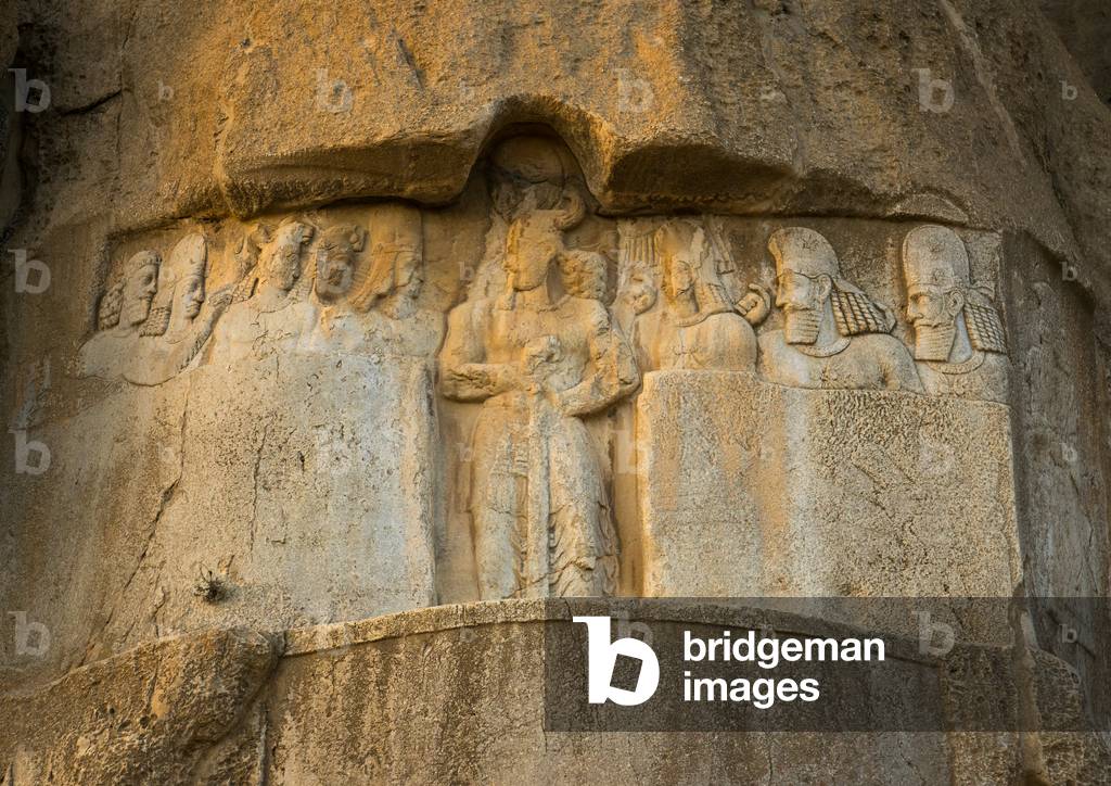 Achaemenian Royal Tombs in Naqsh-e Rustam Necropolis, Fars Province, Shiraz, Iran (photo)