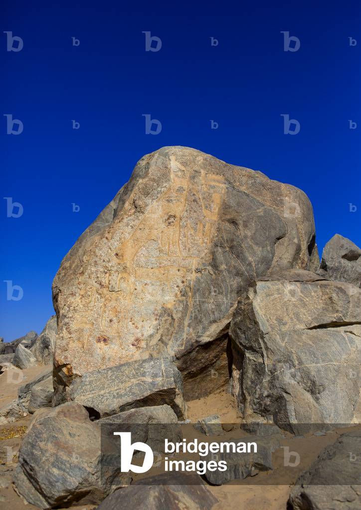 Rock Art, Tumbus, Nubia, Sudan (photo)