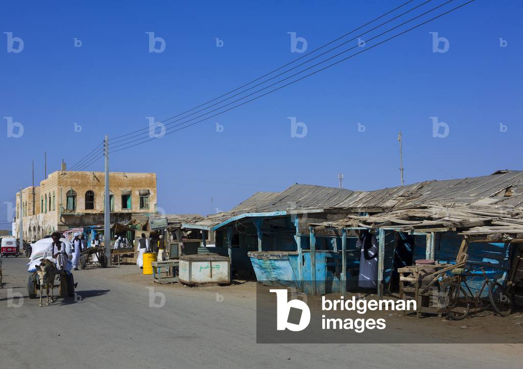 Market on Mainland, Suakin, Port Sudan, Sudan (photo)