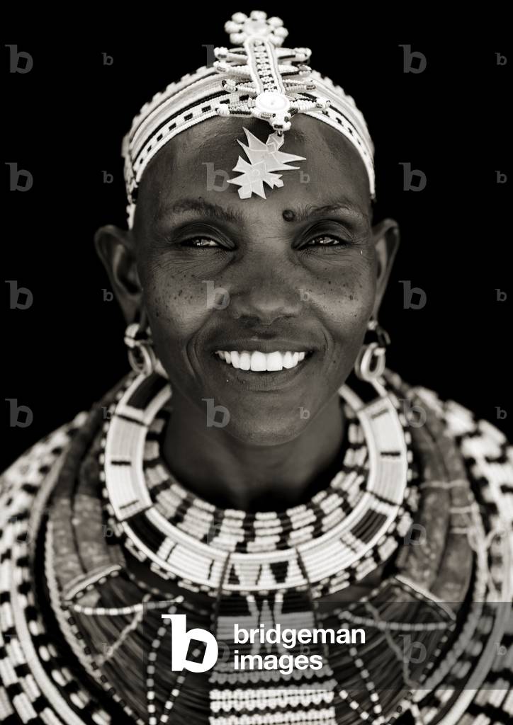 Samburu tribe woman, Kenya, Africa (photo)