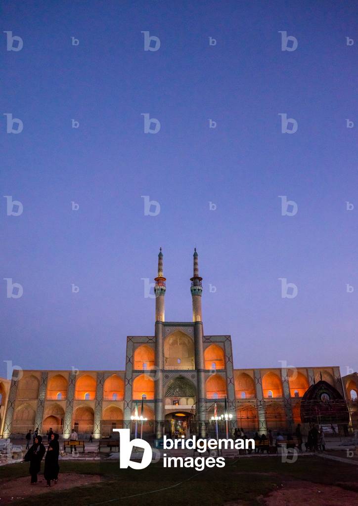 The Three-storey Takieh Part of the Amir Chakhmaq Complex, Yazd Province, Yazd, Iran (photo)