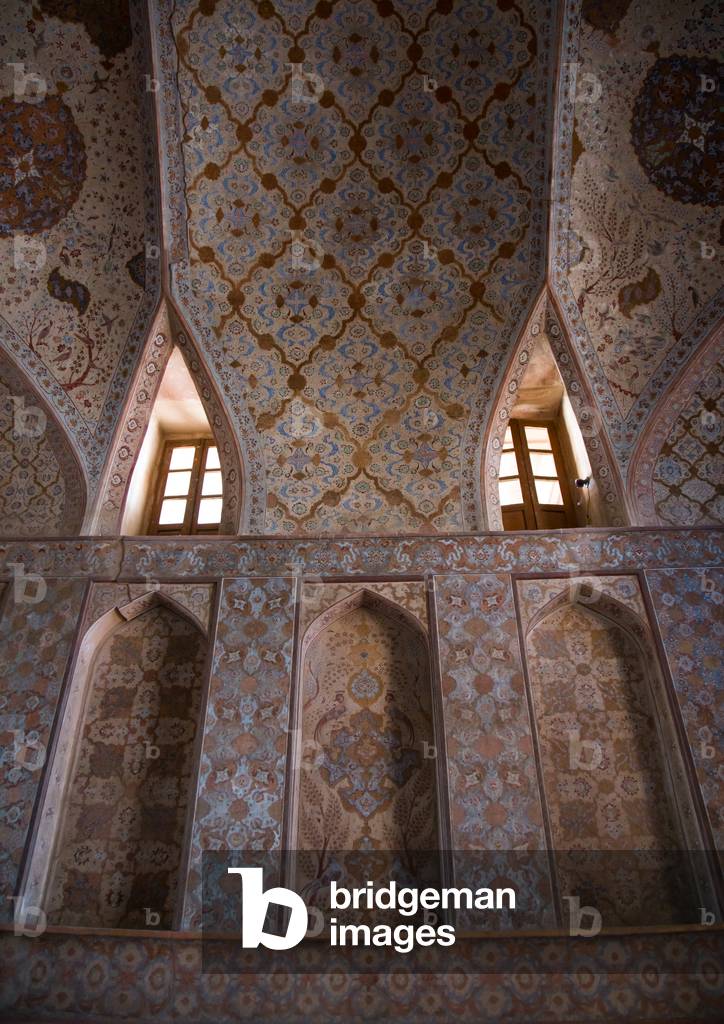 Ali Qapu Palace Ceiling, Isfahan Province, Isfahan, Iran, 2016 (photo)