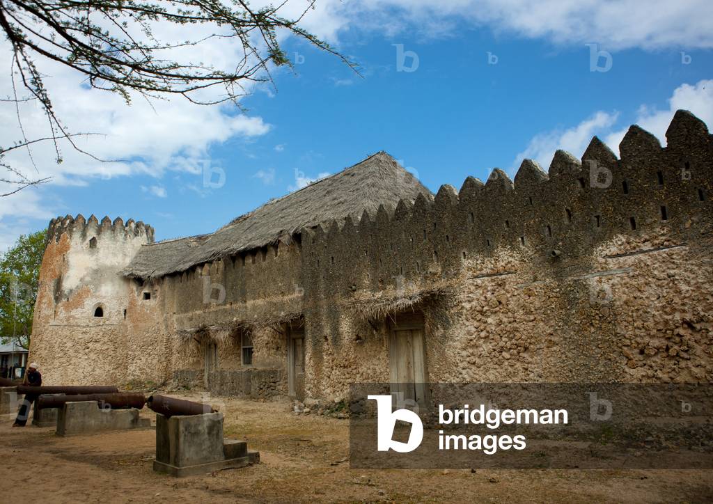 The siyu fort on pate island, Kenya, Africa (photo)