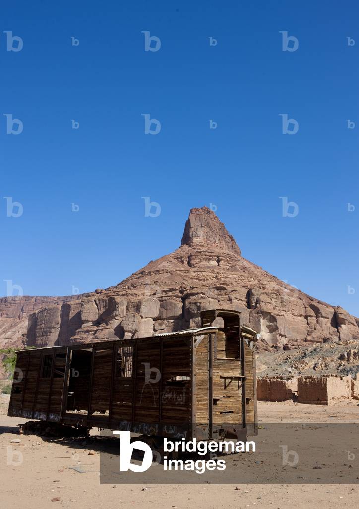 Old Wagon From Hijaz Railway Al Ula, Al Madinah Region, Saudi Arabia (photo)