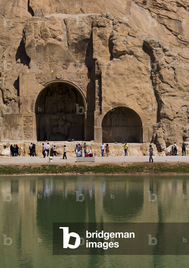 Carved Alcoves, Taq-E Bostan, Kermanshah, Iran, 2013 (photo)