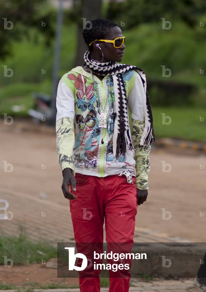 Fashionable Young Angolan Man, Huambo, Angola, Africa (photo)