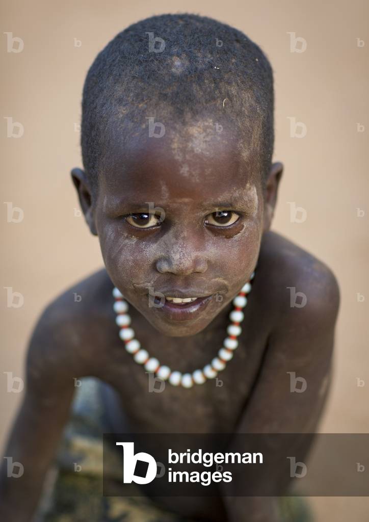 Rendille tribe boy, Marsabit district, Ngurunit, Kenya, Africa (photo)