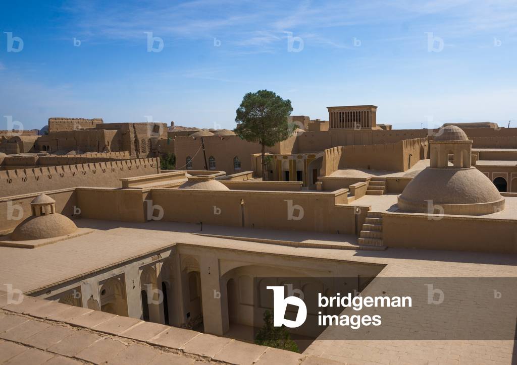 Aghazadeh Mansion Roof, Fars Province, Abarkooh, Iran (photo)