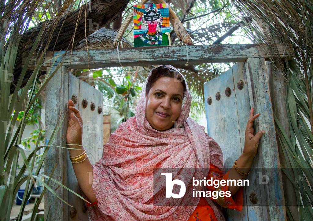 Zinat Was The First Woman From Qeshm To Remove Her Traditional Face Mask, Qeshm Island, Salakh, Iran, 2015 (photo)