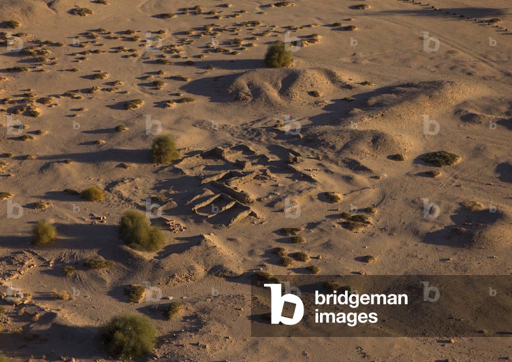 View from The Top of The Jebel Barkal of The Main Amun Temple, Karima, Northern Province, Sudan (photo)