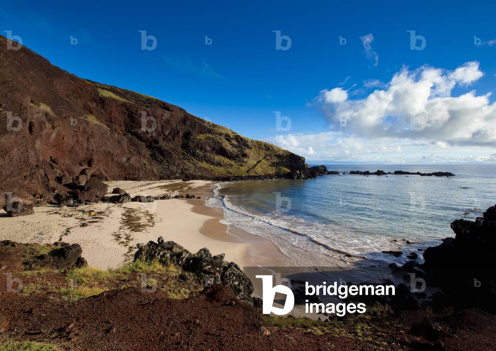 Ovahe Beach, Easter Island, Chile (photo)