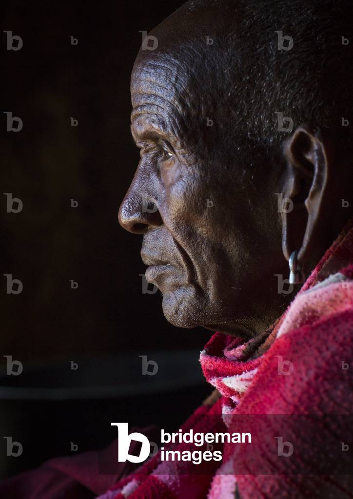 Samburu tribesman, Samburu county, Samburu national reserve, Kenya, Africa (photo)