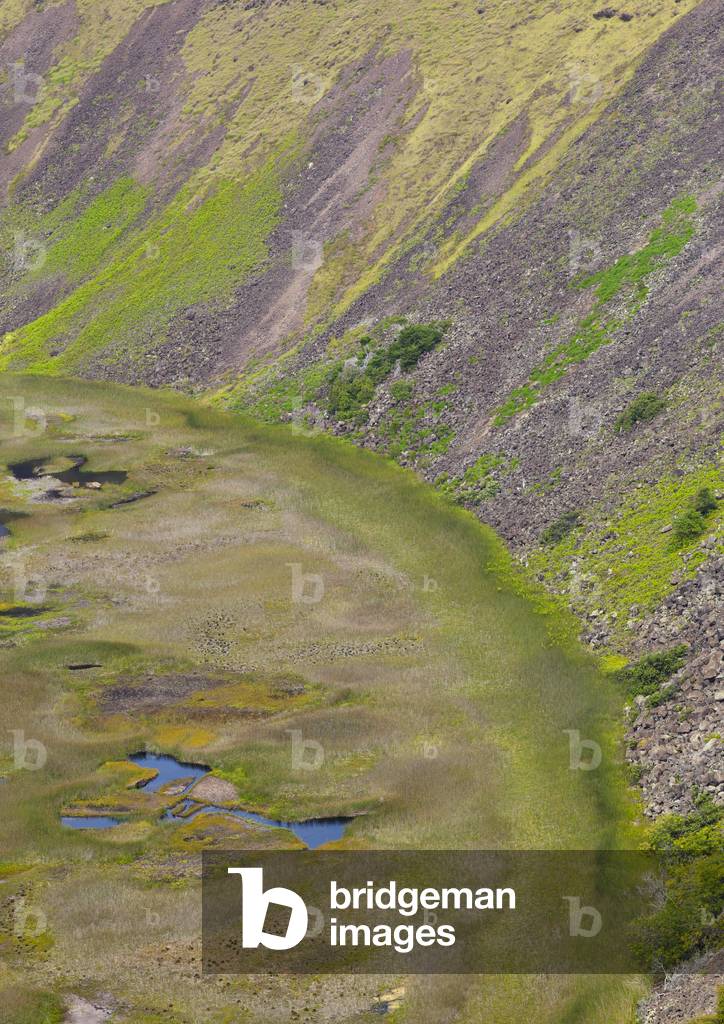 Rano Kau Volcano Crater, Easter Island, Chile (photo)