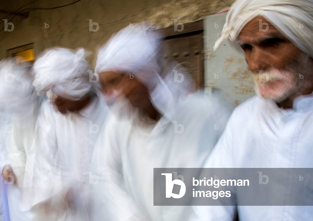 Men Dancing During A Wedding Ceremony, Qeshm Island, Salakh, Iran, 2015 (photo)