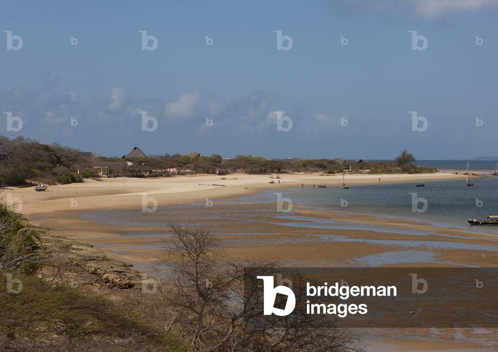 The manda island gulf beach lamu, Kenya, Africa (photo)