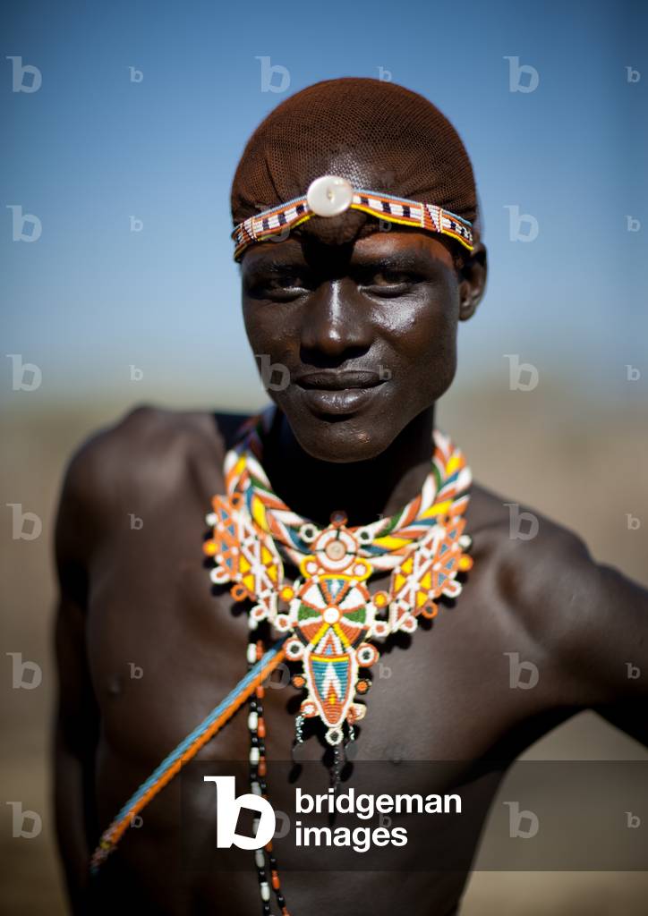 Samburu tribe warrior, Kenya, Africa (photo)