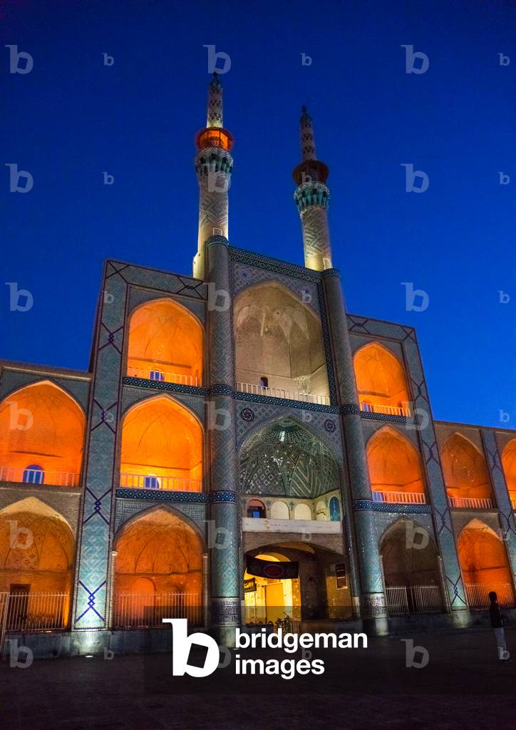 The Three-storey Takieh Part of the Amir Chakhmaq Complex, Yazd Province, Yazd, Iran (photo)