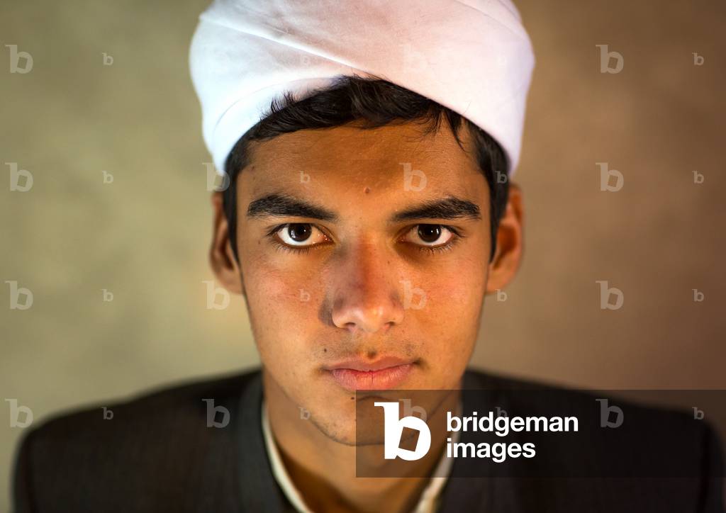 Iranian Shiite Muslim Student in a Madrassah, Golestan Province, Karim Ishan, Iran (photo)