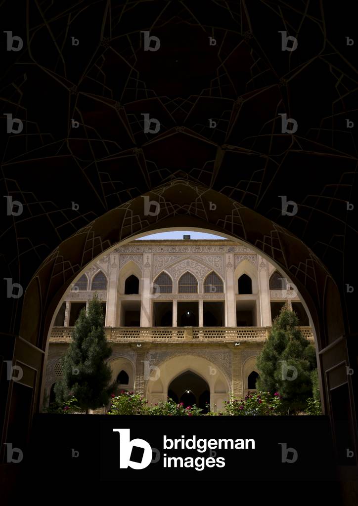Abbasian historical house, Isfahan province, Kashan, Iran (photo)
