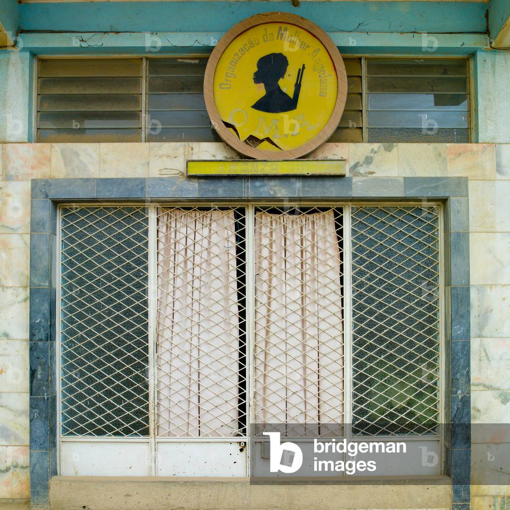 Building of the Organization of Angolan Women, Sumbe, Angola, Africa (photo)